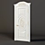 Elegant Meranti Door 3D model small image 1