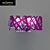 Mantra Tokio Violeta Wall Sconce 3D model small image 1