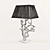 Elegant Ceramic Table Lamp 3D model small image 2