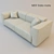 Modern Mdf Italia Sofa Mate 3D model small image 2