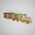 Title: Choo Choo Train Nursery Shelf 3D model small image 1