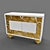 Elegance in Wood: Philosophy Chest 3D model small image 1