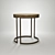Elegant Modern Side Table 3D model small image 1