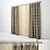 Elegant Hinged Curtains 3D model small image 1