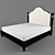 Luxury Fratelli Barri Mestre Bed 3D model small image 1