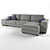 Natuzzi Dominio Sofa 3D model small image 2