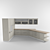 Sleek Modern Kitchen 3D model small image 1