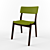 Rustic Wooden Chair 3D model small image 1