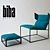 Elegant Biba Linea: Your Perfect Sofa 3D model small image 1