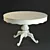 Elegant Round Table 3D model small image 1