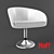 Hoff Bar Chair T-1107: Sleek Metal & Faux Leather Design 3D model small image 1