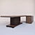Custom Executive Desk 3D model small image 3