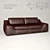 Luxury Lounge Sofa 3D model small image 1