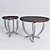 Modern Round Tables: Elegant and Compact 3D model small image 1