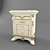 Regina Bedside Cabinet 3D model small image 1