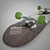 Title: Sleek Skateboard: Maximum Poly Performance 3D model small image 1