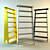 Modern Estoril Rack by Cattelan Italia 3D model small image 1