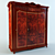 Elegant Classic Wardrobe 3D model small image 1