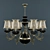 Elegant Kaiyan Chandelier KY-80239-8 3D model small image 1