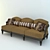 Luxury Coastal Living: KINGSTOWN SEDONA SOFA 3D model small image 1