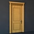 Elegant Classic Door 3D model small image 1