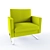 Melbi Chair: Modern Comfort from IKEA 3D model small image 1