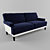 Elegant Rainer Sofa - Timeless Comfort 3D model small image 1