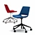 Swivel Palm Chair - Modern Office Furniture 3D model small image 1