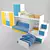 Kids Slide with Storage Cabinet 3D model small image 1