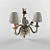 Elegant Wall Sconce 3D model small image 1