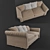 Biba Salotti Airon: Stylish Comfort for Your Home 3D model small image 2