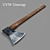 Russian Axe/Hatchet: UVW Unwrap 3D model small image 1