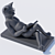 Sleek Cat Decor 3D model small image 3