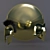 Spartan Warrior Set: Helmets & Shields 3D model small image 1