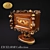 Italian Excellence: AR arredamenti Bedside Table 3D model small image 1