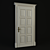 Modern Door Set 3D model small image 1