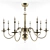 Elegant Glass Chandelier - 248B BJ 3D model small image 1