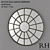 Restoration Hardware Round Mirrors 3D model small image 1