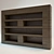 Stylish Wooden Bookcase: Shelve Your Stories 3D model small image 2