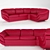 Adriano Corner Sofa: Modern Elegance and Comfort 3D model small image 1