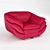 Adriano Blandot Lounge Chair 3D model small image 1