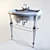 Elegant Migliore Bella Sink 3D model small image 1