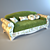 Elegant Roma Sofa by Giusti Portos 3D model small image 1