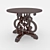 Elegant Ambella Carina Entry Table 3D model small image 1