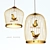 Whimsical Tweetie Lamps by Jake Phipps 3D model small image 1