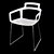 Exde Hole Chair 3D model small image 4