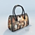 Stylish Travel Tote Bag 3D model small image 1