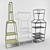 Modern Shelf Trio: April, May, June 3D model small image 1