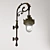 Timeless Glow: Classic Exterior Lamp 3D model small image 1