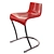 Exde Flamingo Chair - Stylish Design and Adjustable Height 3D model small image 5